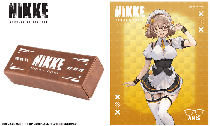 アニス モデル 眼鏡拭き&ケース