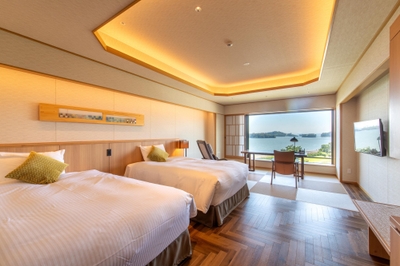 松島一の坊　お部屋はオーシャンビュー