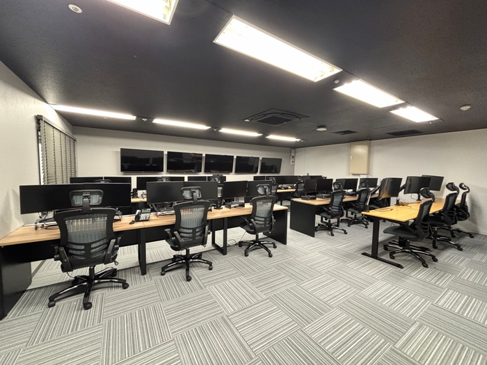 <新たに設置されたオペレーションセンター>