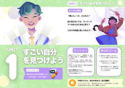 Nagareyama L.E.A.D.の教科書と資料