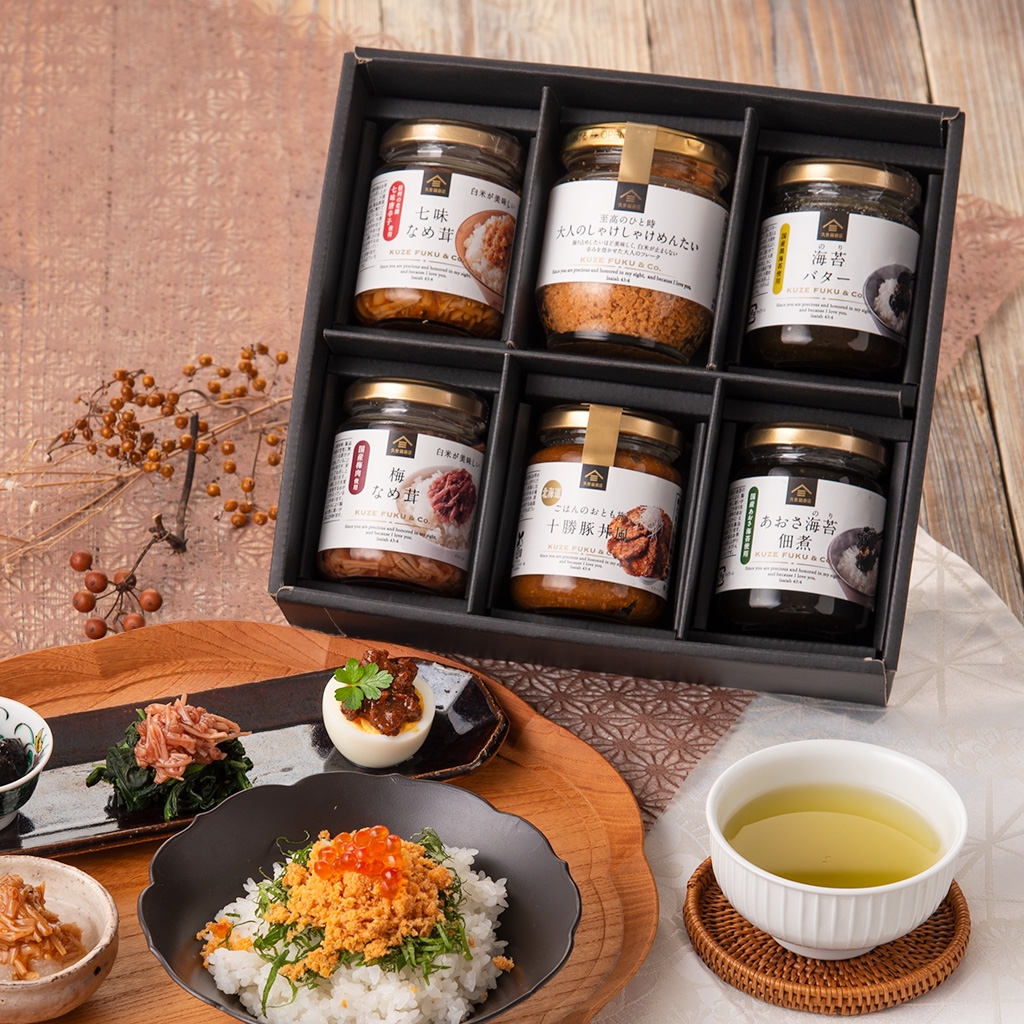 味わい6選ごはんのお供ギフト:4,600 円(税込・送料込)
