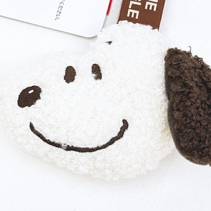 スヌーピーのフェイスタグマスコット