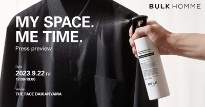株式会社バルクオム　「THE FABRIC FRAGRANCE」発売記念&試香会「My Space. Me Time.」