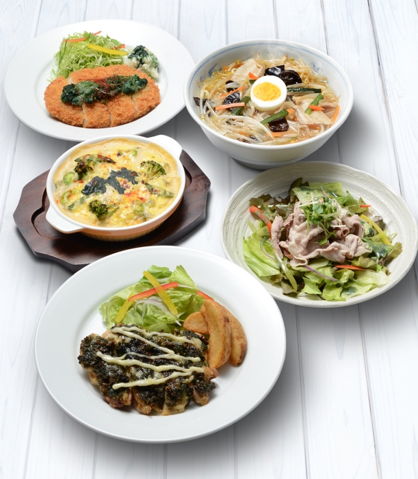 「タベルモ」使用メニュー ※イメージ