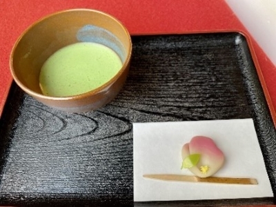 お抹茶と和菓子のセット(イメージ)