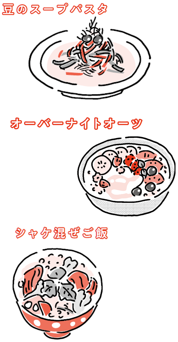 動ける体をつくるためのレシピ紹介