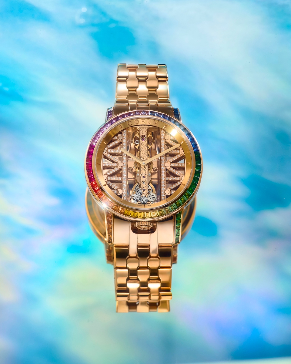 コルムが世界限定18本・日本初入荷の『ゴールデンブリッジ』を2月9日に発売