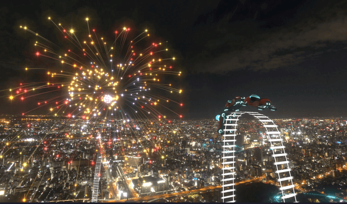 近鉄不動産が運営するメタバース空間「バーチャルあべのハルカス」(イメージ)