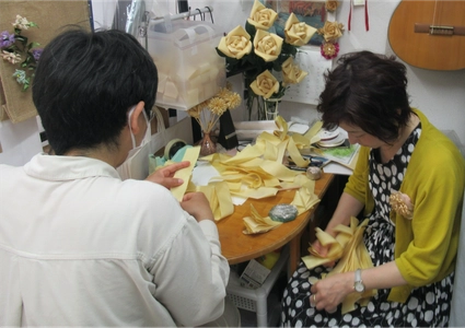 かんなフラワーアートを通じた新しい共生のかたち 株式会社Lino Lino、障害者自立訓練を支援する取り組みを開始