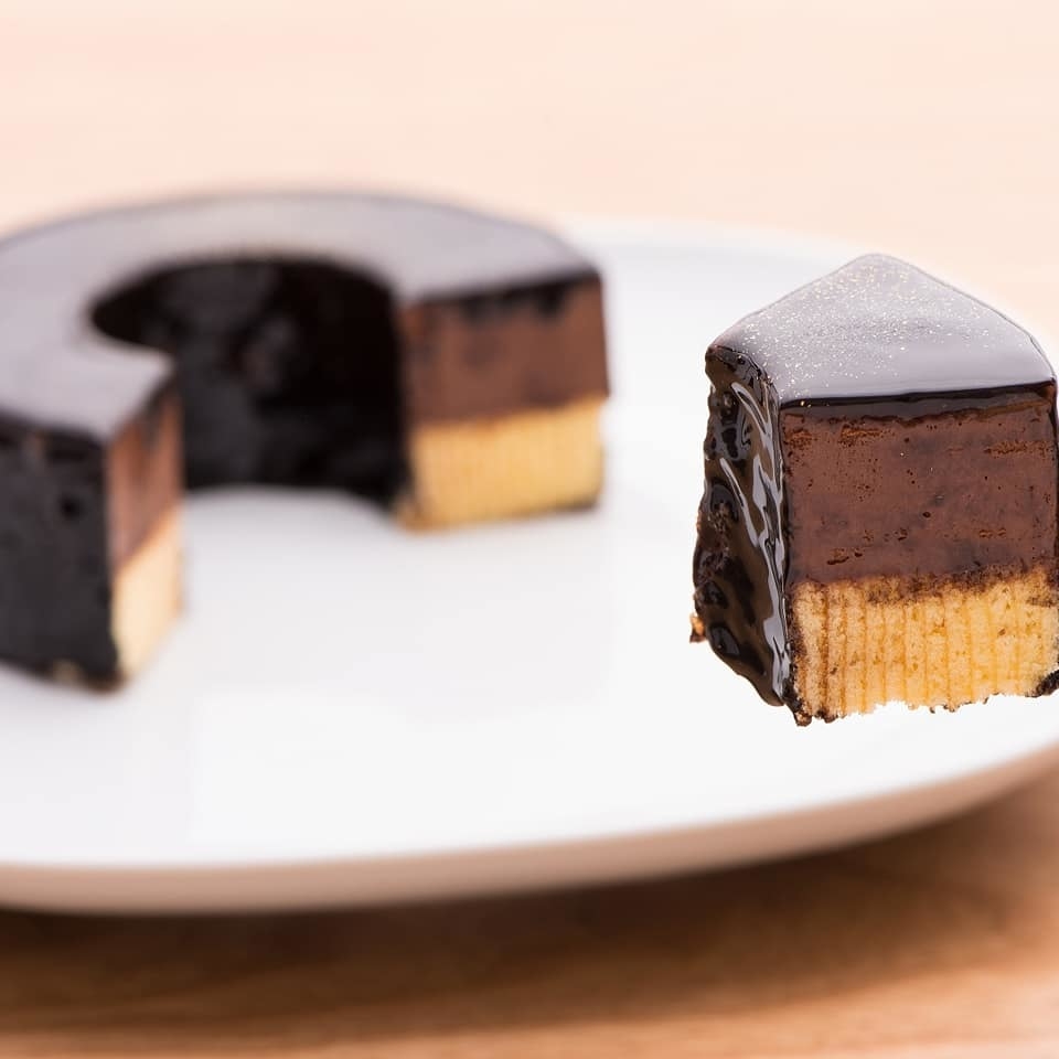 とろなまチョコ 断面