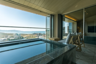 最上階 展望温泉風呂付客室