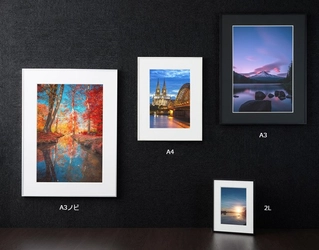 展示会等に最適なワイドマットタイプの日本製アルミ額縁「HFA-03」に2Lサイズとホワイトを新発売！