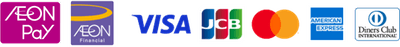 AEON Pay、利用可能なクレジットカード　ロゴ
