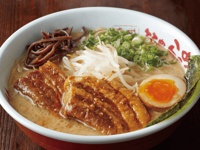 店舗でも人気!自家製の角煮使用の「角煮ラーメン」