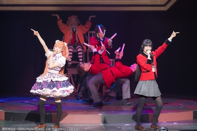 ©河本ほむら・尚村透／SQUARE ENIX・舞台「賭ケグルイ」製作委員会