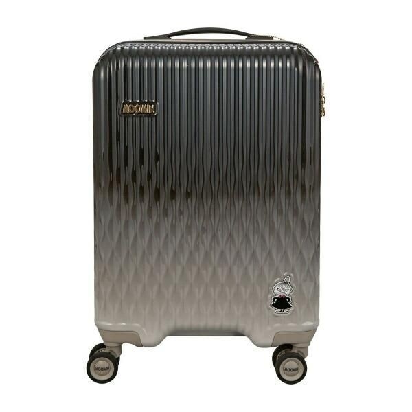 リトルミイと旅する、シックで大人なスーツケース。折りたたんで収納