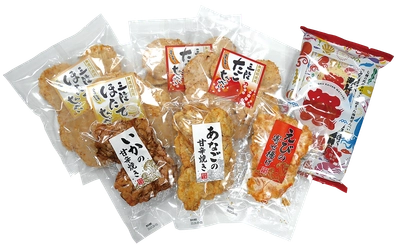三陸発！「ご家庭用海鮮せんべいパック」が期間限定発売　 お取り寄せに最適な厳選6種類を工場直送