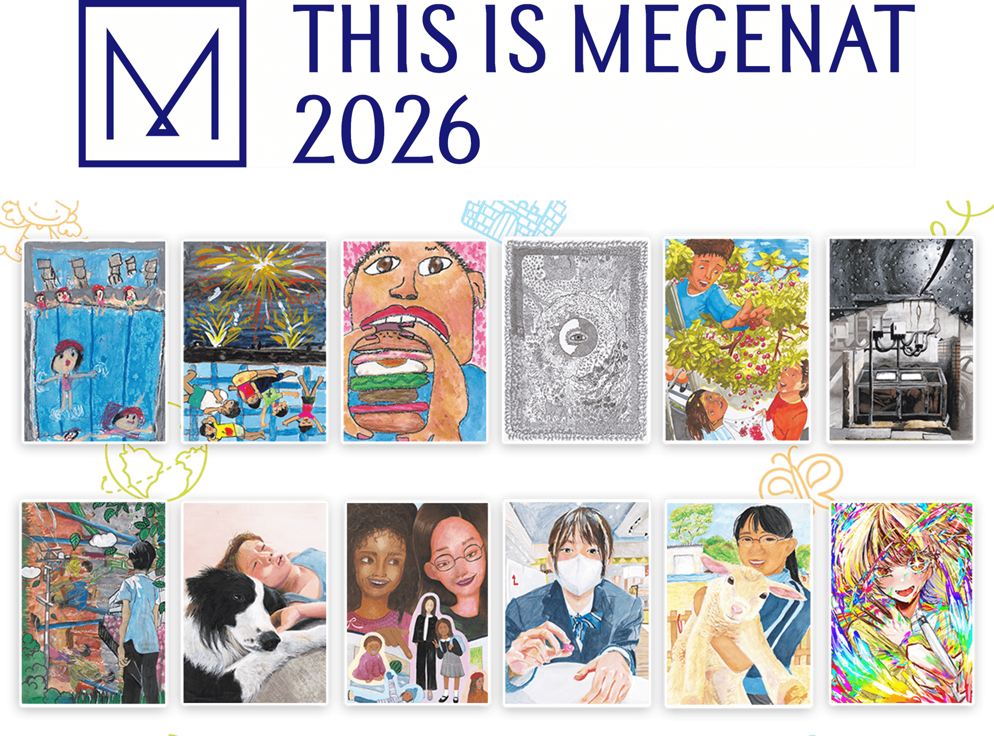 BBS絵画コンクールが、メセナ活動認定制度「This is MECENAT 2026」に認定