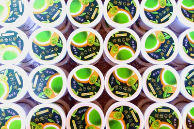 本格日本茶ソルベ　茶冰の雫　ー冠せ茶ー