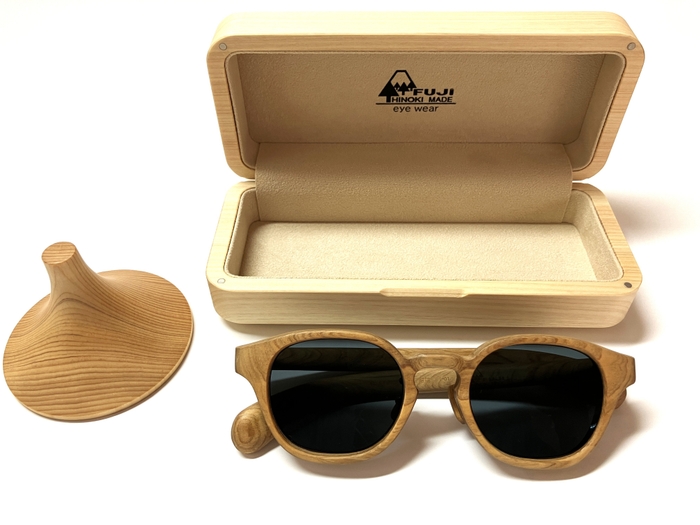富士山ヒノキ材サングラスセット