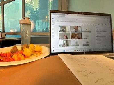 選択した4つの授業のうち、2つはオンライン授業。柔軟にスケジュール調整できるので、旅行の計画を立てやすかったです