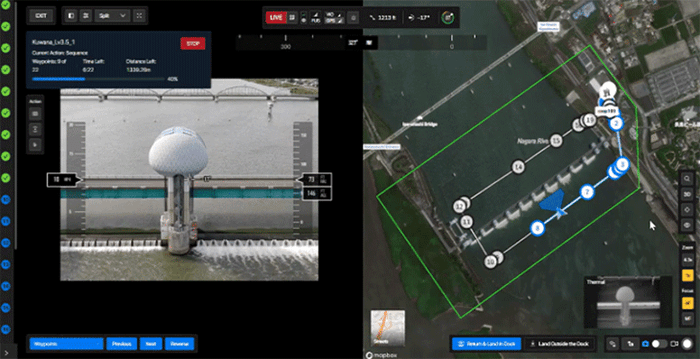 【遠隔監視している画面の画像】