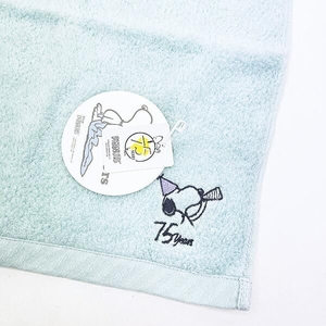 スヌーピー75周年限定デザインカルわたタオル