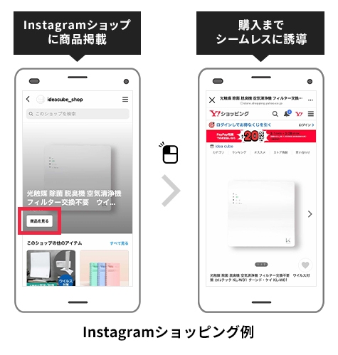Instagramショッピング