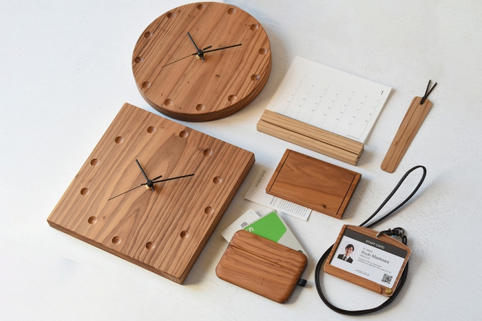 圧密杉材Gywood(R)を活用した商品