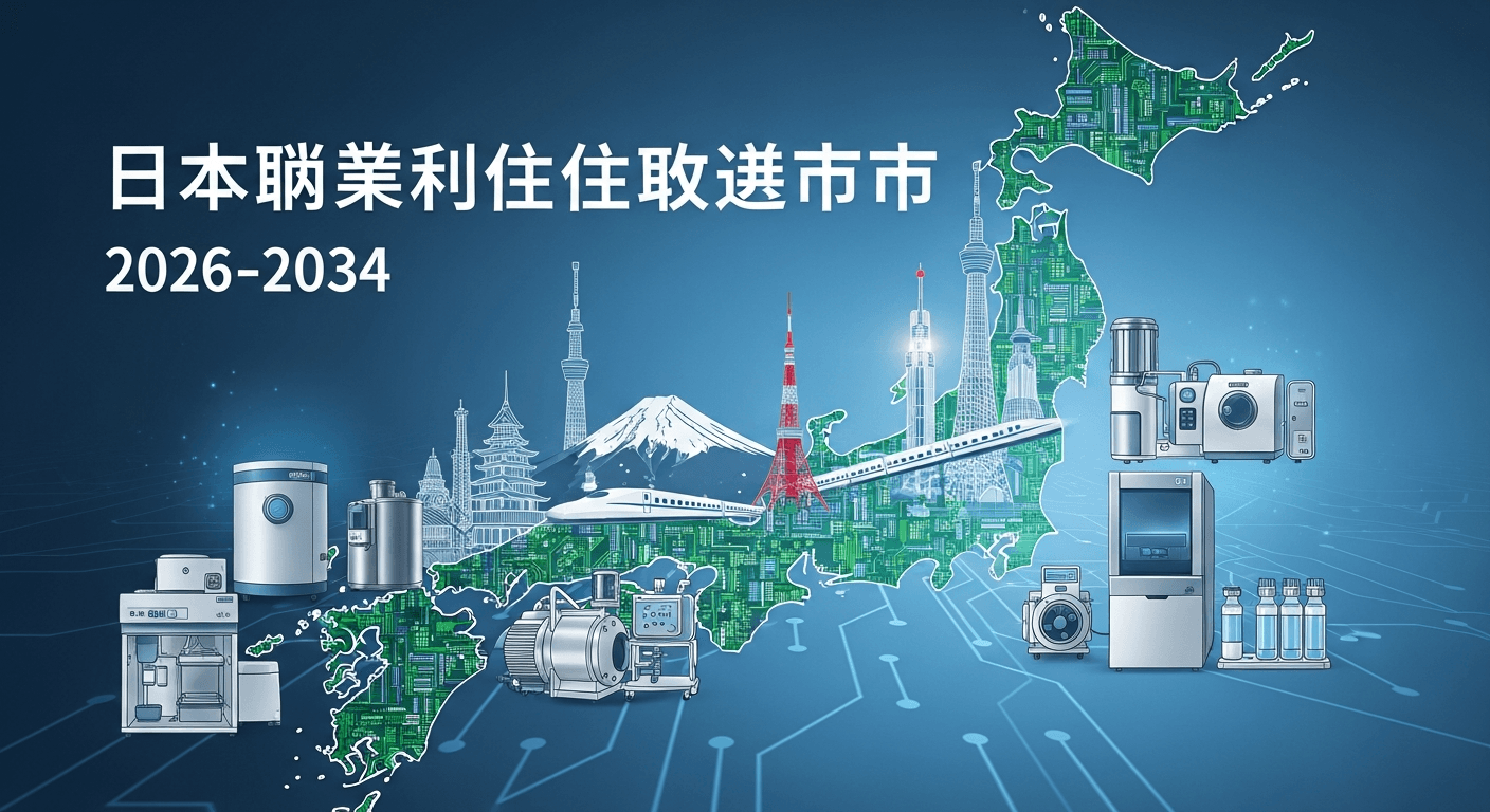 日本の凍結乾燥装置市場の見通し：2034年までに2億8130万米ドルを超える規模に達すると予測｜年平均成長率（CAGR）は6.93%