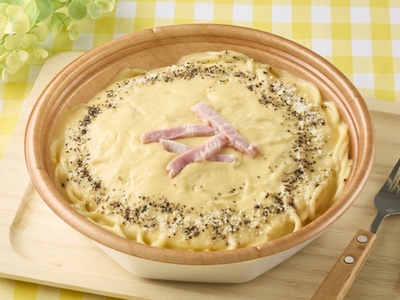 大盛　たまごのコク！カルボナーラ　増量　イメージ