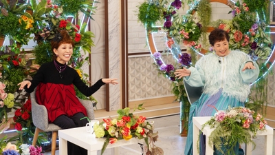 楽しく身体を動かすうつみさん＆阿川さん！