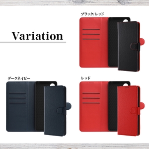 耐衝撃 手帳型レザーケース シンプル マグネット