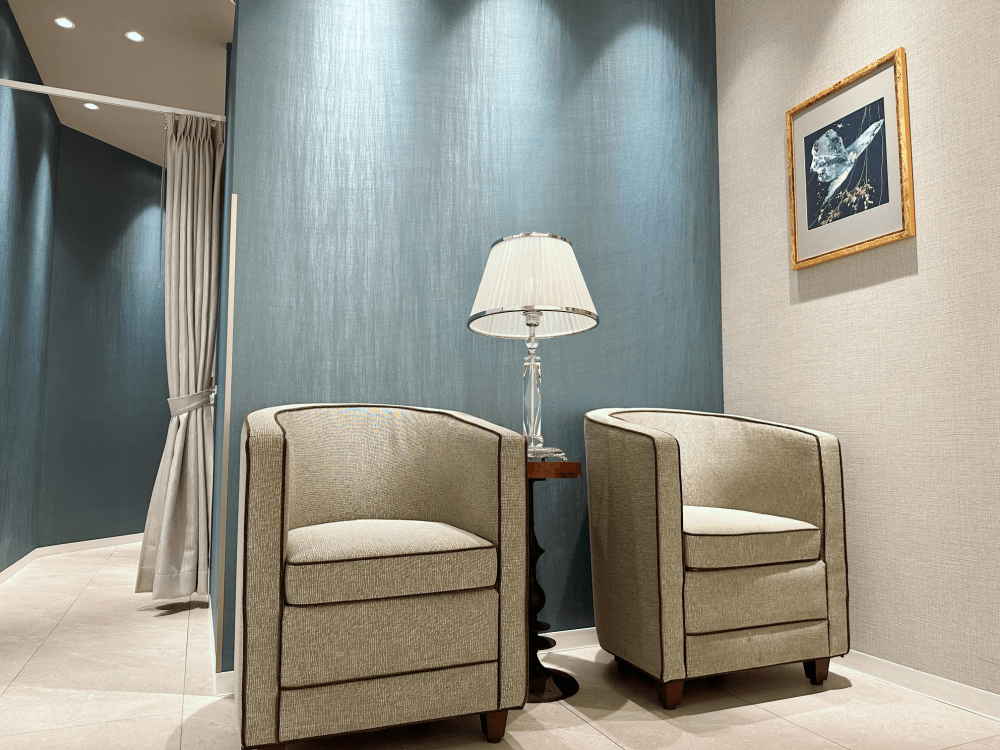 ダンディハウス 津田沼ビート店 待合スペース