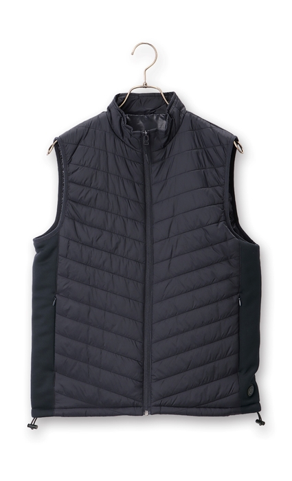 ハイネックベスト(紺)