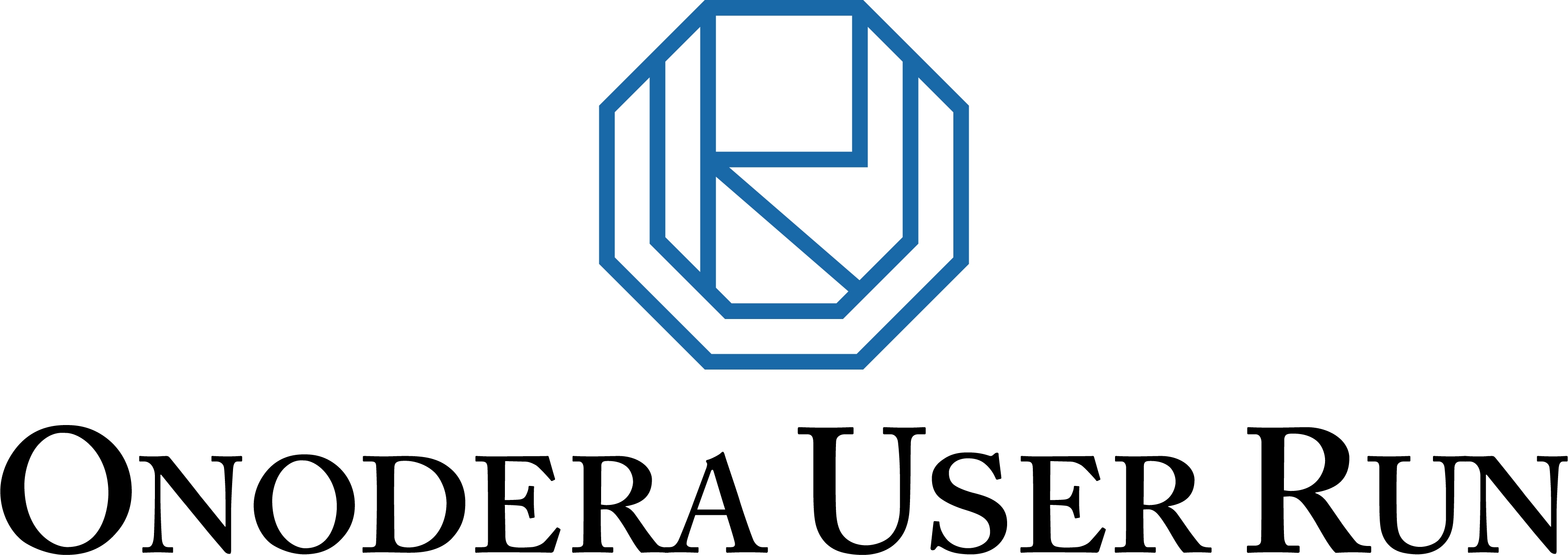㈱ONODERA USER RUN ロゴ