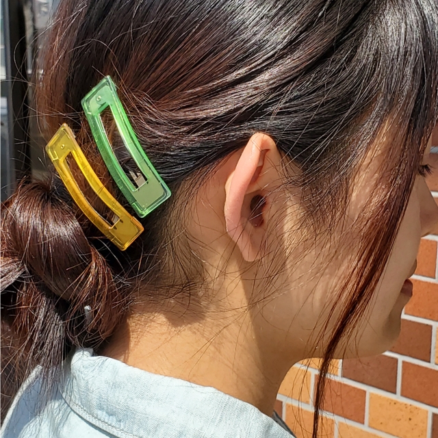 シンプルパッチンどめ 使用例