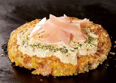 岩下の新生姜タルタル海鮮カツ玉（調理イメージ）