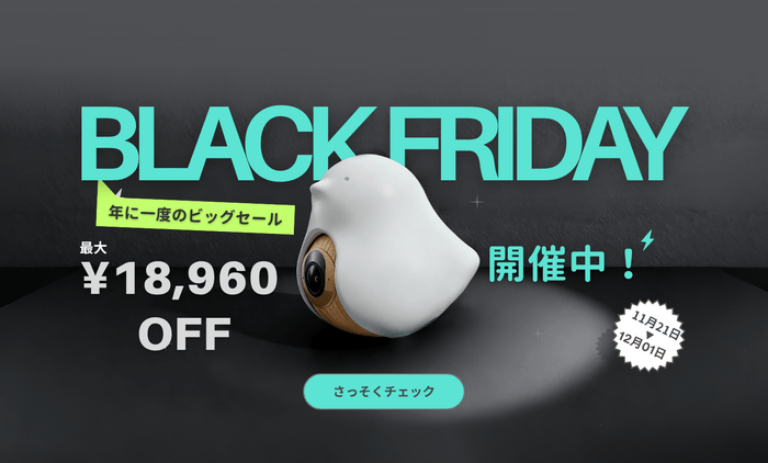 最大18,960円OFF!ブラックフライデーセール開催