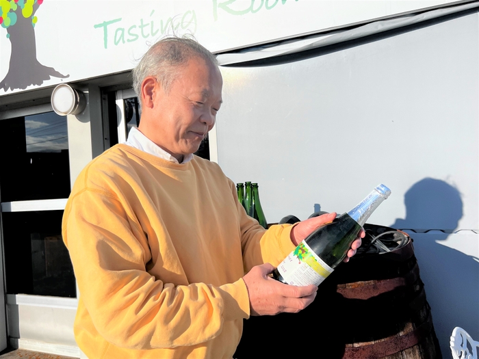 たてしなップルワイナリー工場長(長野県北佐久郡立科町)井上雅夫さん