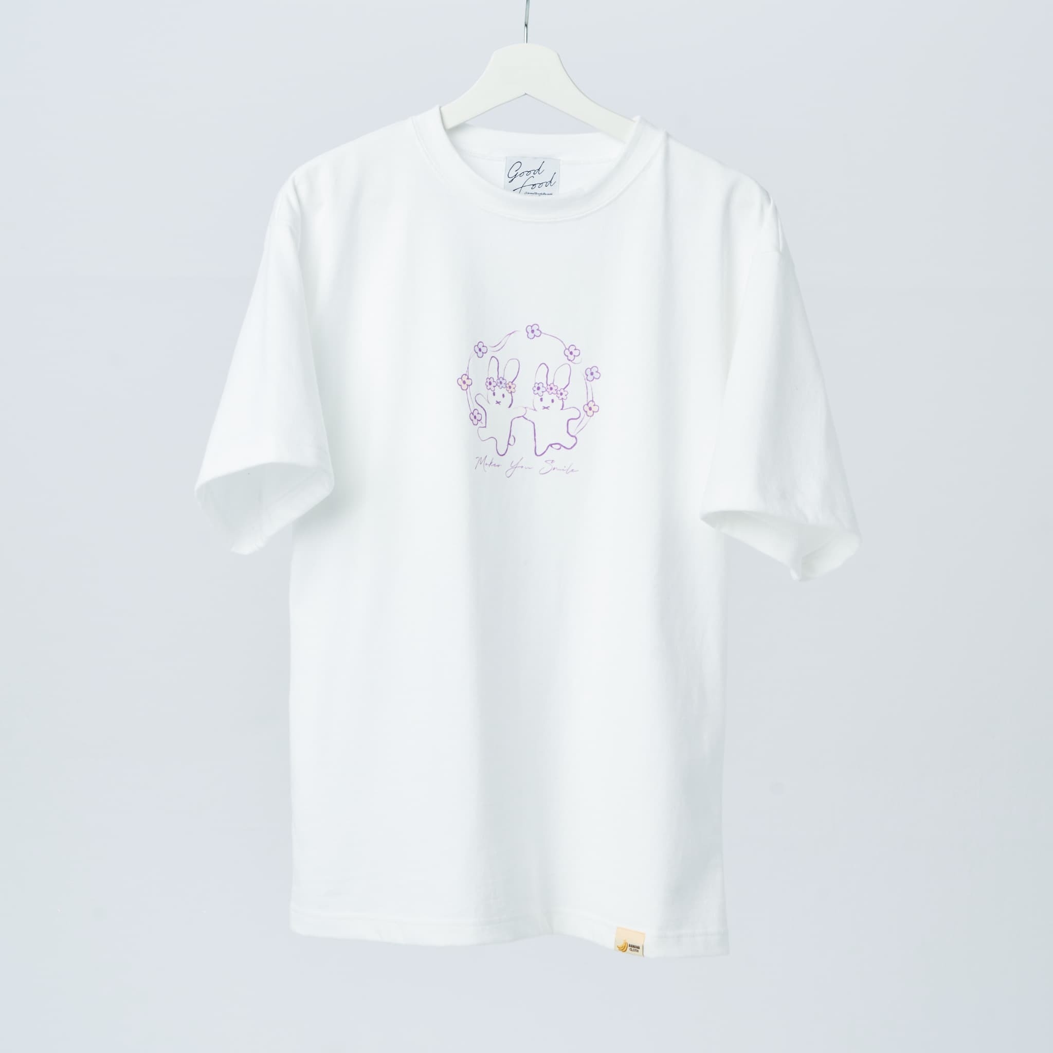 佐藤佳穂&井上瑠夏 Sustainable Message Tシャツ(Type A) front