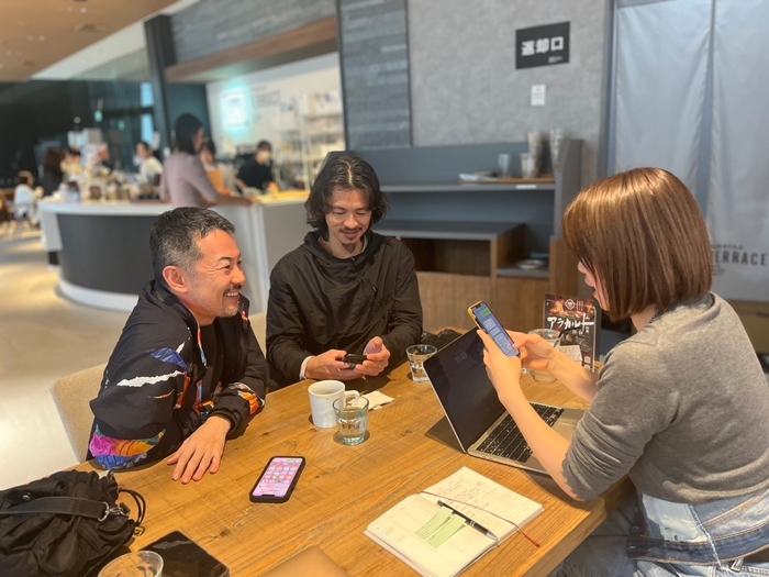 パーティー打合せ風景