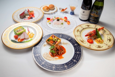 ▲海の舎の『クリスマスディナーコース』