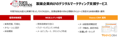 トランスコスモスの支援サービス