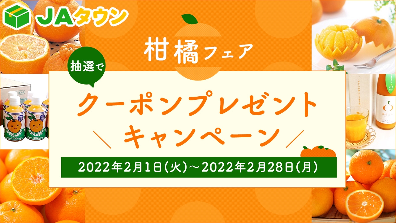 今が旬の柑橘といちごの人気品種が勢揃い！ 産地直送通販サイト「ＪＡタウン」で柑橘フェア＆いちごフェアを開始！