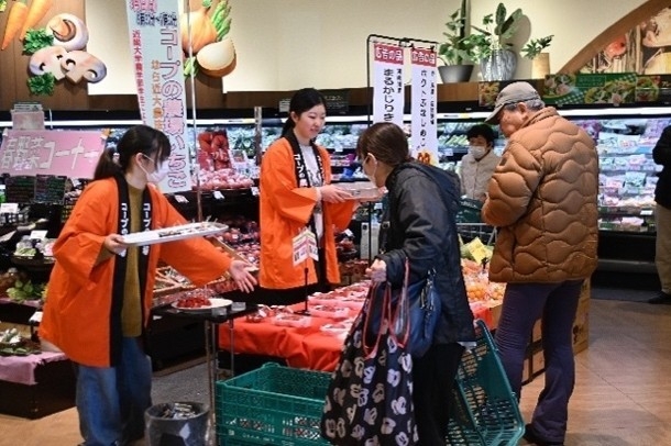 ICT（情報通信技術）を活用した「なら近大農法」で栽培した　「コープの農場の小玉スイカ」販売イベントを実施します