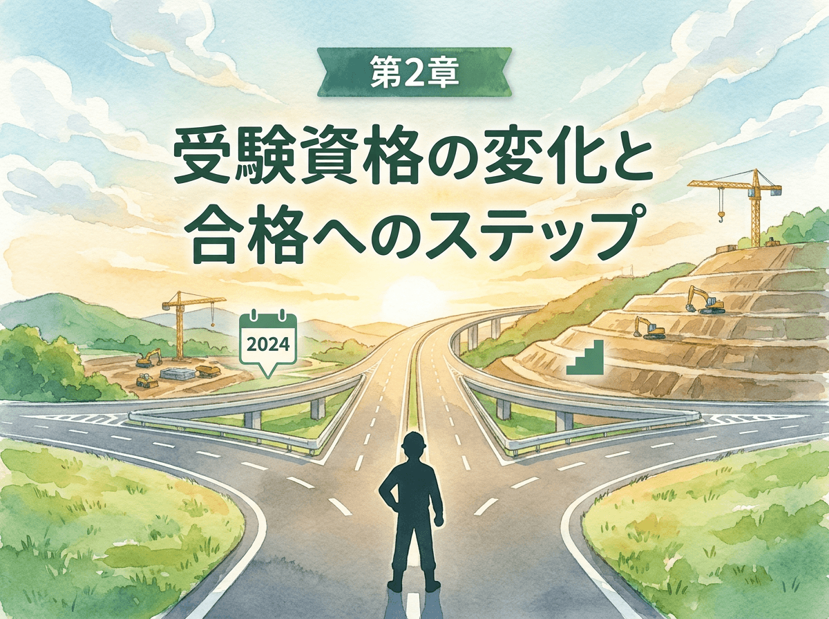 土木施工管理技士の新受験資格制度と資格取得までのキャリアパスを解説するコラムを公開