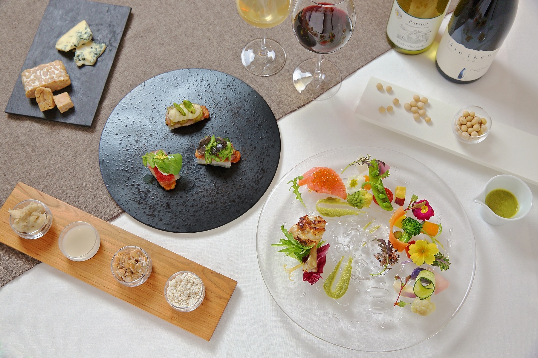 リゾナーレ 八ヶ岳 前菜からデザートまですべてに発酵食品!「発酵」に触れて免疫力アップを目指す「発酵ステイ」提供 提供日:2020年9月17日~10月16日の木曜日、金曜日