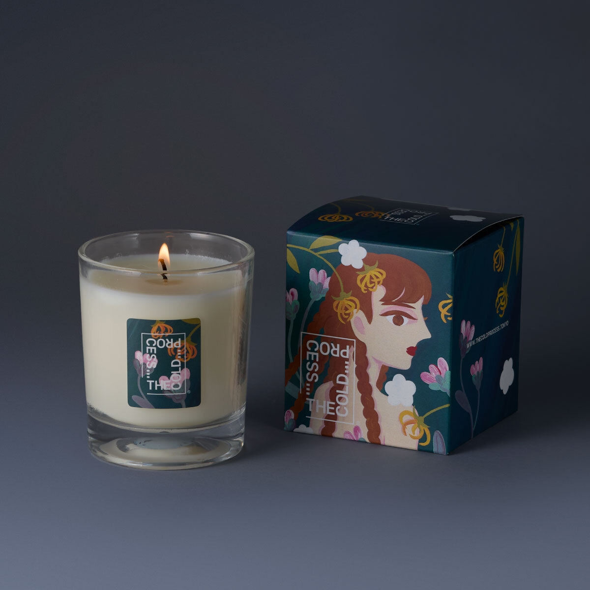 キャンドル ジャスミン&イランイランの香り