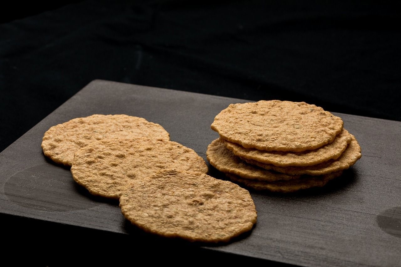 下仁田ネギ焼えびせん(4)